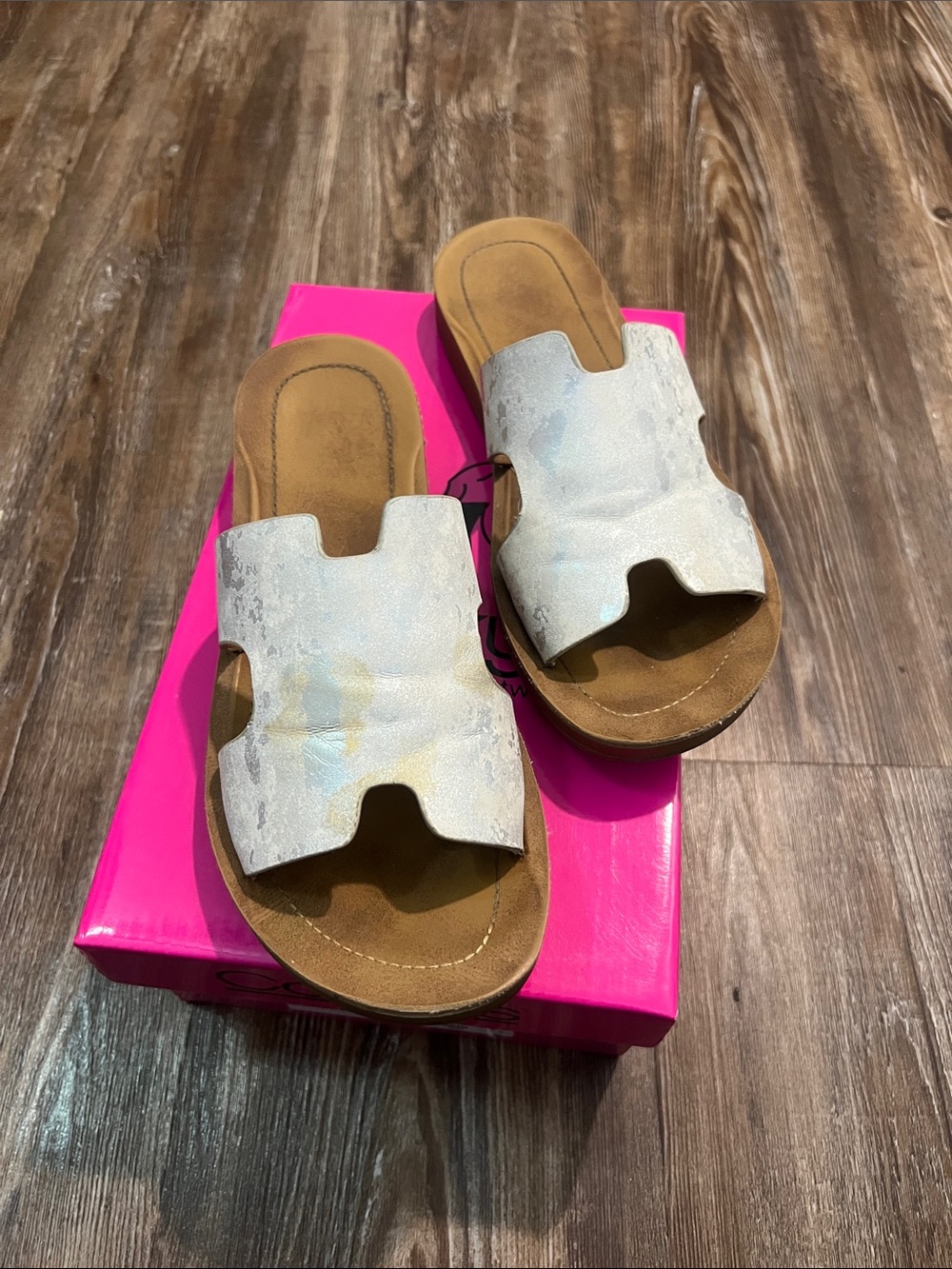 White Sandals